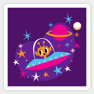 spaceman Sticker